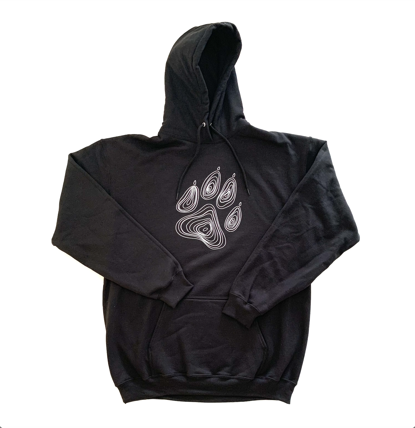 B Dog Paw Hooded Sweatshirt Tall Fit Inspired MVMT